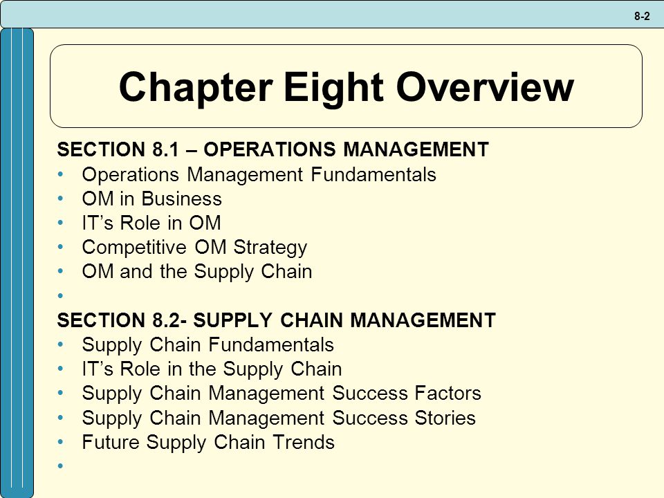 An overview of the concept of supply chain in business